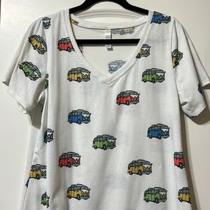 Lularoe VW bus tee